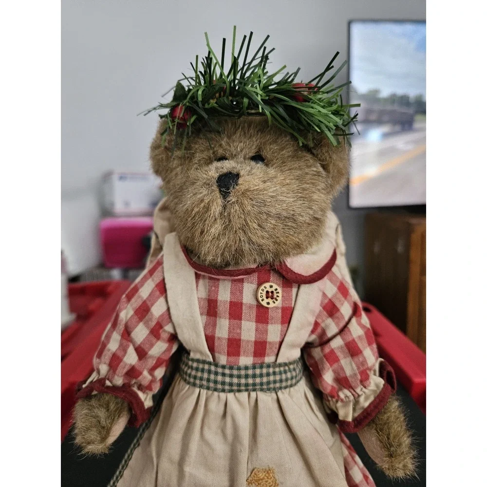 Boyd Bears Annalee Angelberry 14 In. Christmas Tree Topper‎ Vintage 90s